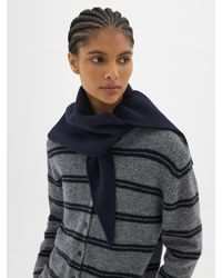 Hush - Holden Double Face Triangle Scarf - Lyst