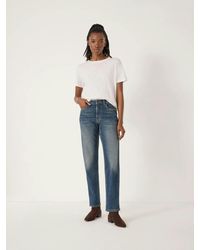 Hush - Agnes 2.0 Turn Up Jeans - Lyst