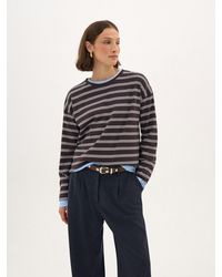 Hush - Averra Cotton Stripe Top - Lyst