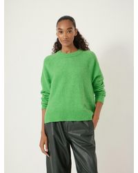 Hush - Wool Blend Crew Neck Jumper - Lyst