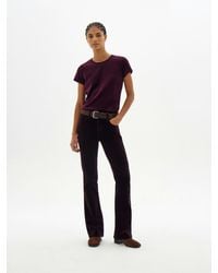 Hush - Eliana Corduroy Bootcut Trousers - Lyst