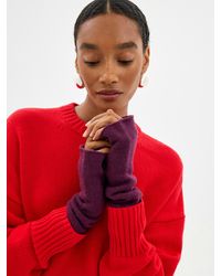 Hush - Long Fingerless Cashmere Glove - Lyst