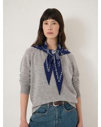 Hush - Paisley Triangle Scarf - Lyst