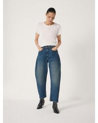 Hush - Cordelia Barrel Leg Jeans - Lyst