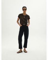 Hush - Cordi Warm Twill Barrel Leg Trousers - Lyst