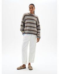 Hush - Supersoft Denim Barrel Leg Jeans - Lyst