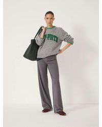 Hush - Amie Fold Over Waist Joggers - Lyst