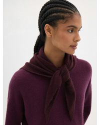 Hush - Wrenna Wool Blend Triangle Scarf - Lyst