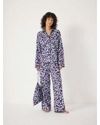Hush - Brushed Cotton Animal Print Pyjamas - Lyst