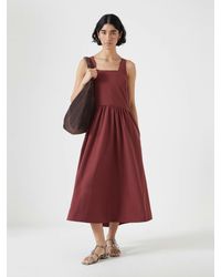 Hush - Romi Technical Sleeveless Midi Ballerina Dress - Lyst