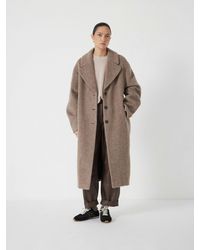 Hush - Hailey Italian Wool Cocoon Coat - Lyst