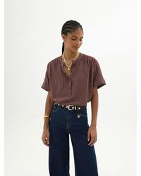 Hush - Debbie Air Flow Blouse - Lyst