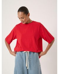 Hush - Romina Heavyweight Cotton T-Shirt - Lyst