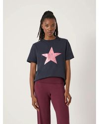 Hush - Bea Graphic Star T-Shirt - Lyst