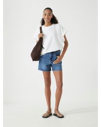 Hush - Essential Denim Shorts - Lyst