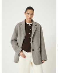 Hush - Simeron Pure Wool Double Faced Blazer - Lyst