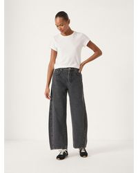 Hush - Bree Horseshoe Barrel Leg Jeans - Lyst