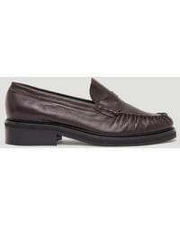 Hush - Penny Chunky Leather Loafers - Lyst
