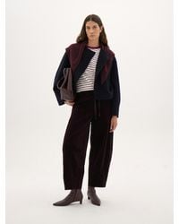 Hush - Rina Corduroy Barrel Trousers - Lyst