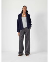 Hush - Flossie Waffle Stitch Knitted Cardigan - Lyst