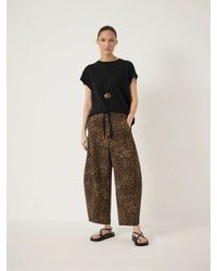 Hush - Rina Pull On Barrel Leg Trousers - Lyst