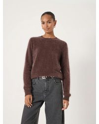 Hush - Brushed Cashmere Jumper - Lyst