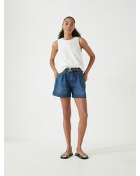 Hush - Larissa Denim Shorts - Lyst