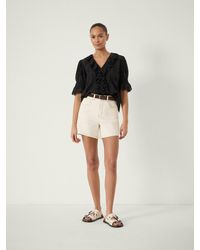 Hush - Essential Denim Shorts - Lyst