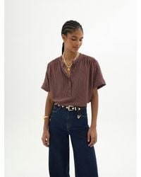Hush - Debbie Air Flow Blouse - Lyst