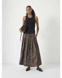 Hush - Ivy Pleated Air Flow Midi Skirt - Lyst