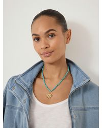 Hush - Sun Beaded Necklace - Lyst