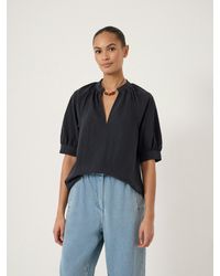 Hush - Valery Short Sleeve Blouse - Lyst