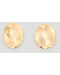 Hush - Jett Oversized Organic Shaped Earrings - Lyst