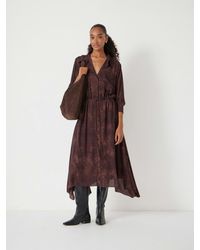 Hush - Chiffon Hanky Hem Maxi Dress - Lyst