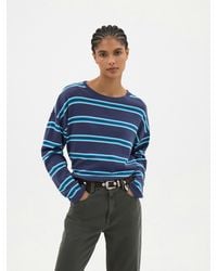 Hush - Averra Cotton Stripe Top - Lyst