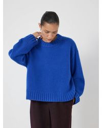 Hush - Cora Relaxed Chunky Cashmere Crew Jumper - Lyst