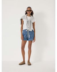 Hush - Betty Supersoft Denim Shorts - Lyst