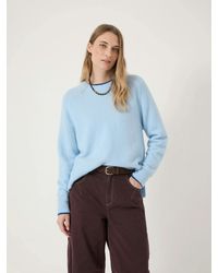 Hush - Wool Blend Crew Neck Jumper - Lyst