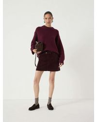 Hush - Cotton Cord Mini Skirt - Lyst
