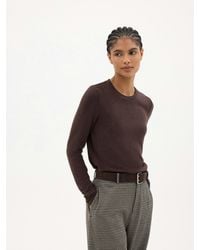 Hush - Elarae Supersoft Crew Neck Long Sleeve Top - Lyst
