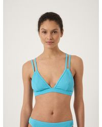 Hush - Dina Crinkle Bikini Top - Lyst
