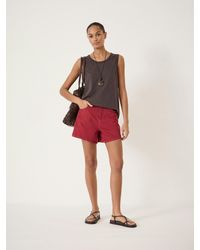 Hush - Essential Mid-Rise Denim Shorts - Lyst