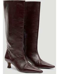 Hush - Katlynn Leather Patent Kneehigh Boots - Lyst