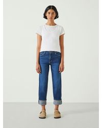 Hush - Agnes Straight Leg Jeans - Lyst