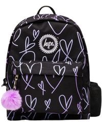 Hype - Hype Girls/ Glitter Scribble Hearts Iconic Backpack - Lyst