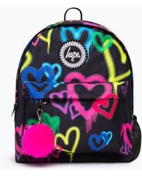 Hype - Hype Girls Graffiti Hearts Iconic Backpack - Lyst