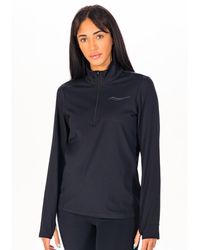 Saucony - Camiseta Manga Larga Solstice 1/4 Zip - Lyst