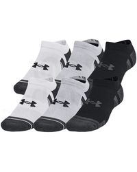 Under Armour - 6 Pares Performance Tech Crew - Lyst