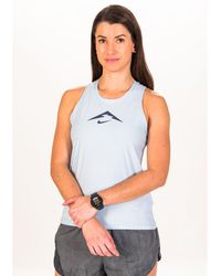 Nike - Camiseta de tirantes Trail Dri-Fit Graphic - Lyst