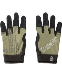 guantes reebok crossfit dorados